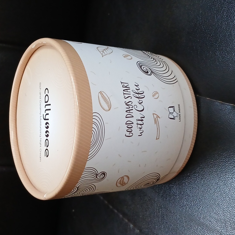 Coffee-Themed Decorative Tin